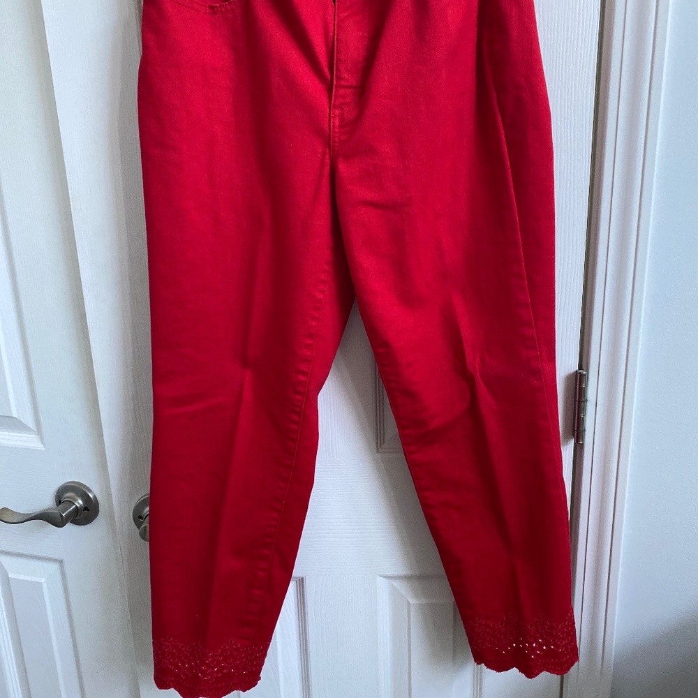 Talbots cropped pants
